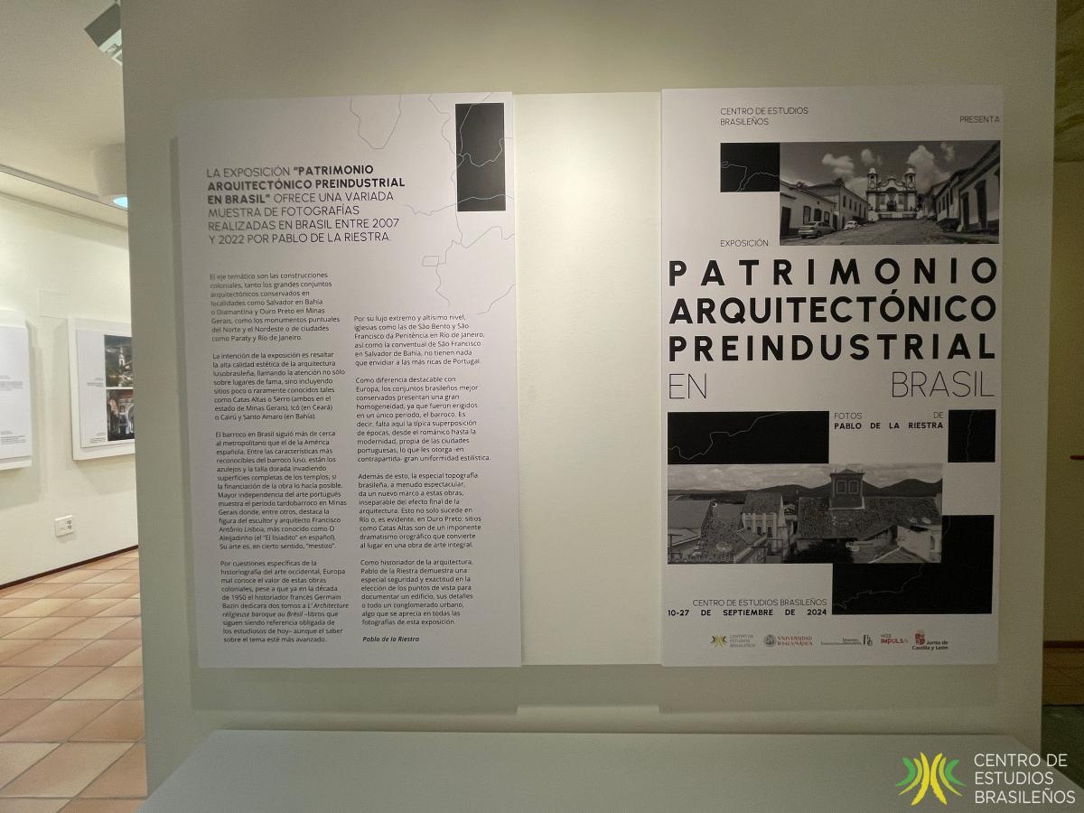 Exposición “Patrimonio arquitectónico preindustrial en Brasil”